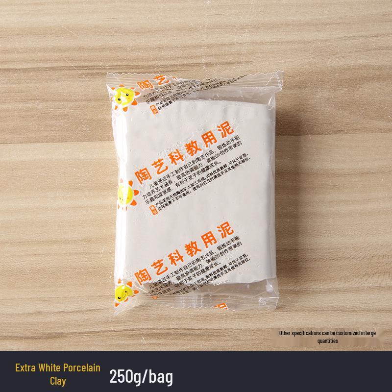 No-Bake Soft Polymer Modeling Clay for Kids' Pottery Wheel & Handmade Sculptures