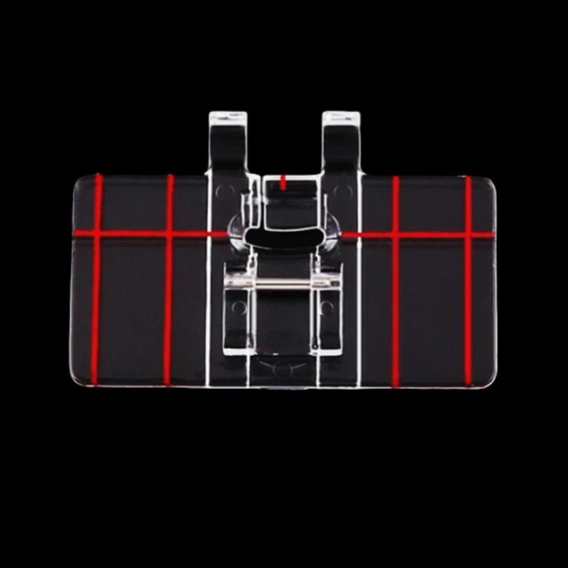 Plastic Clear Parallel Stitch tool Foot Presser Guide Foot Domestic Sewing Machine accessories