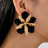 High-End Trendy Petal Women's Stud Earrings - Fashionable Floral Ear Jewelry