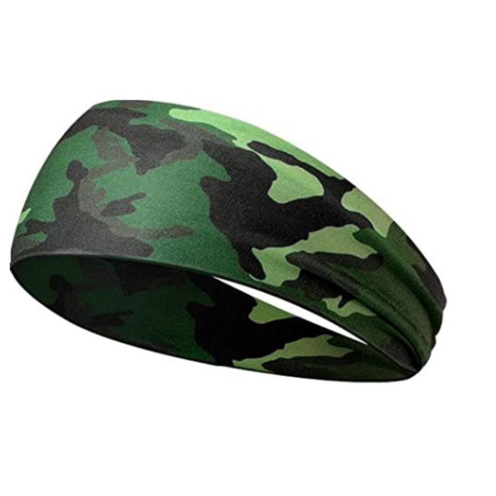Unisex Running Fitness Headband For Sports Yoga Sweatproof Elastic Cotton Headscarf
