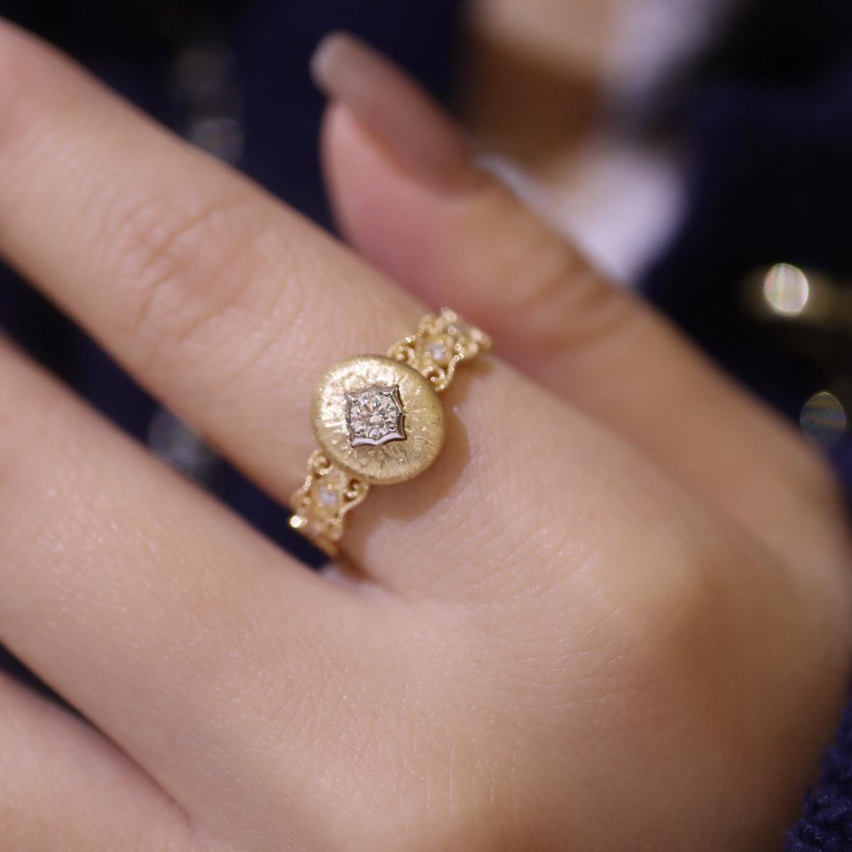 

Red Elk Vintage S925 Sterling Silver Ring: Exquisite Brushed Craft Luxury Fashion for Women US Size 8