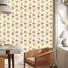 Lions Wallpaper in White, Cream, Gold and Light Gray for Living Room and Bedroom 50x1000