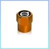 4PCS Car Wheel Tire Valve Stem Caps Airtight Cover For Volvo Rdesign XC90 S60 XC60 V70 S80 S40 V50 V40 V60 C30 S70