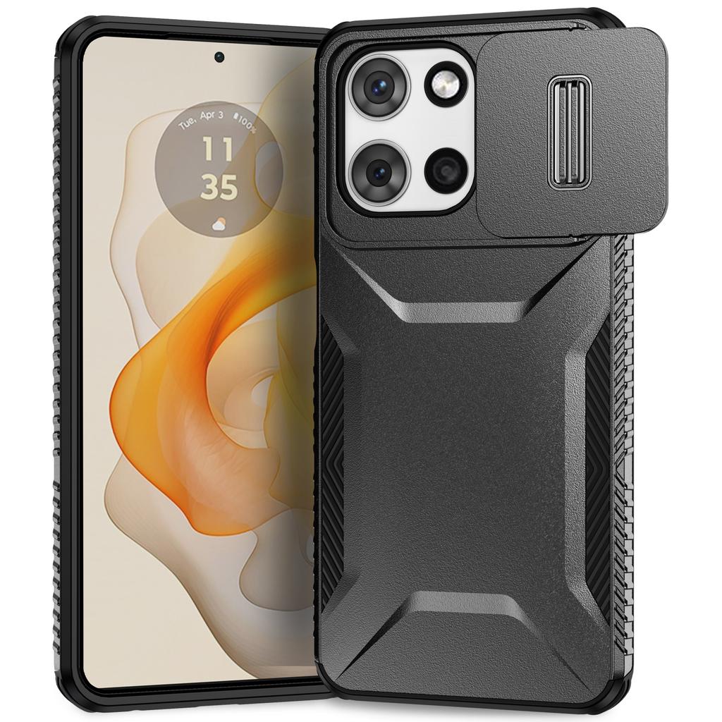 For Motorola Moto G 5G (2025) Case Camshield TPU + PC Phone Cover Non-Slip Side Edge