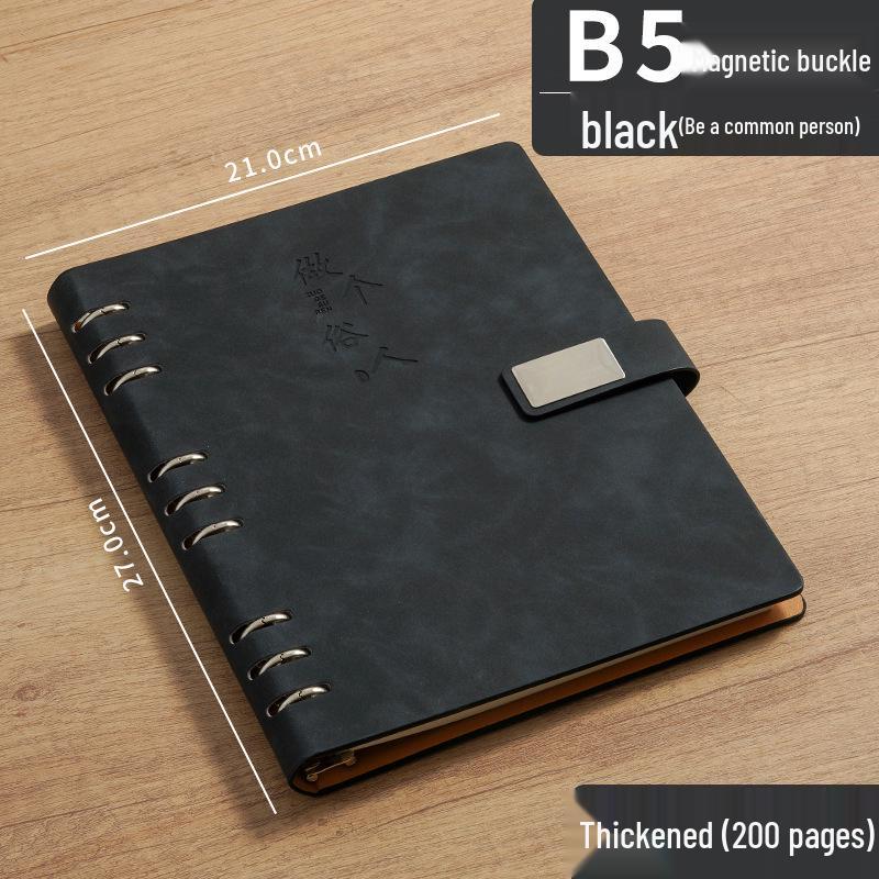 Hochwertiger A5/B5 Notizblock für Business, Meetings & Tägliches Tagebuch