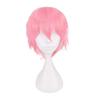 Cos Short Black Cosplay Wig With High Temperature Silk For Anime Costumes