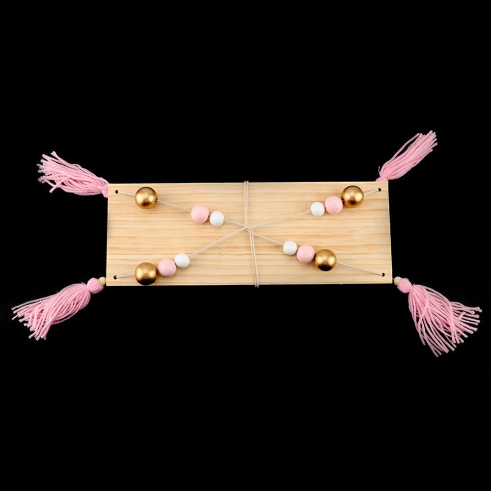 Wooden Wooden Wall Hanging Pink Gold ,White Gray Wall Mounted Shelf Wall Decor розовый
