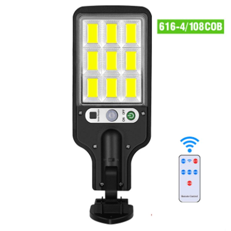 Outdoor Solar LED Lights Waterproof 8000Lumen Super Bright Wall Lamp With Motion Sensor Remote Control Garden Street Light