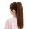 Jocolate Ponytail Wig with Ribbon and Black Extensions, Straight, Medium, Semi-Long, Hair, Heat-Resistant, Natural-Looking