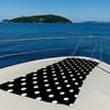 Black and White Polka Dots Quick Drying Bath Towel Microfiber Beach Towel - Light Weight Swimming Camping  Yoga Beach Out
