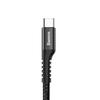 Baseus Spring 1M 2A Spring USB To USB-C Cable (Black)
