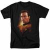 26 Star Trek Epic Kirk T Shirt Licensed Sci-Fi TV Classic Adult Tee New Black Unisex T-Shirt