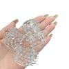 One-Hand Adult Sex Toy: Big and Small Flower Spiky Sleeves, Fun Heterosexual Sleeve.