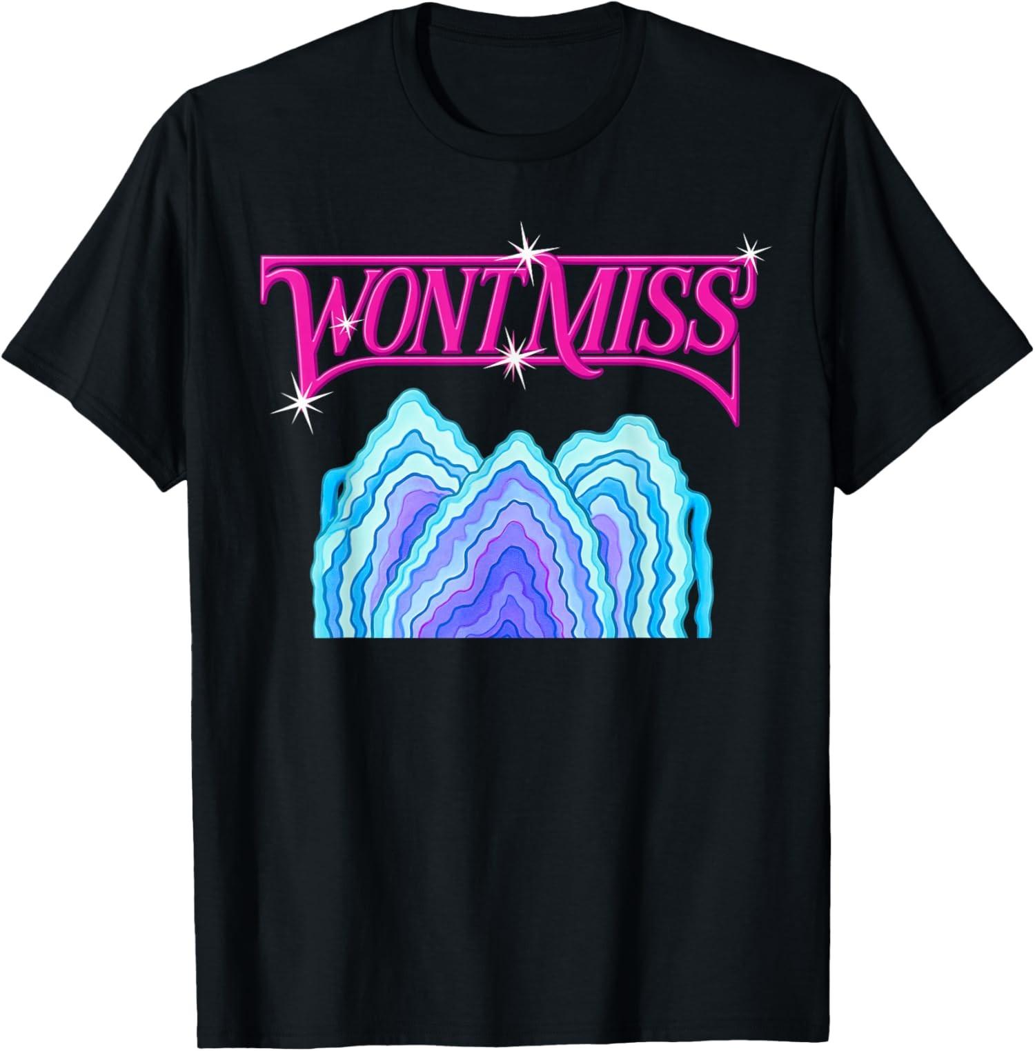 Mira Won t Miss Funny Design Funny Mira Won t Miss Unisex T-Shirt S разноцветный