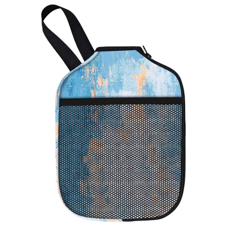 Waterproof Neoprene Adjustable Shoulder Strap Portable Pickleball Gear Accessories Pickleball Racket Case синий