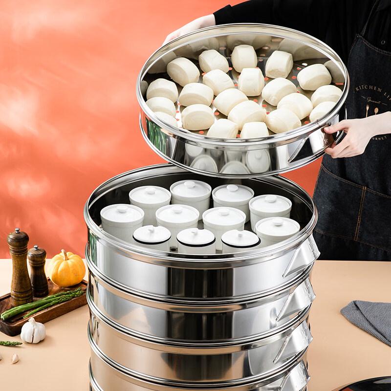 Stainless Steel Multi-layer Steamer Pot