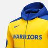 Nike Dri-Fit NBA Golden State Warriors Quick-Dry Hooded Long Sleeve Jacket Men Jacket Light-Blue Amarillo-Yellow FV1524-495