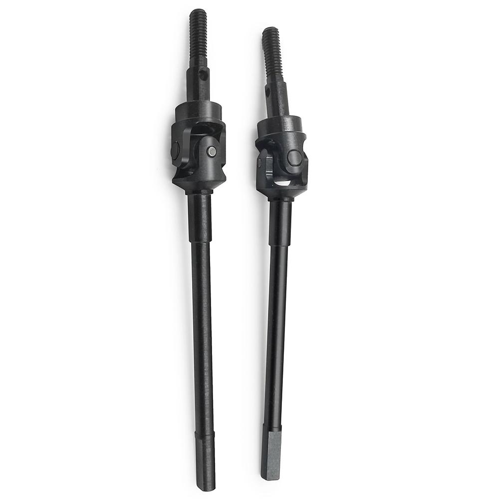 YEAHRUN RC Car Drive Shafts Hard Steel Front&Rear Axle CVD Drive Shafts for 1/10 RC Crawler Axial SCX10 II 90046 Upgrade Parts