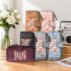 Inspirational Quote Long Wallet PU Leather Purse Card Holder Portable Casual Daily Use For Men Women