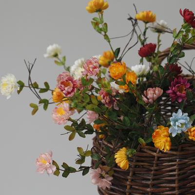 Artificial Flower UV Resistant Realistic Fake Silk Flower Home Office Wedding Party Indoor Outdoor Garden Faux Flower Decoration