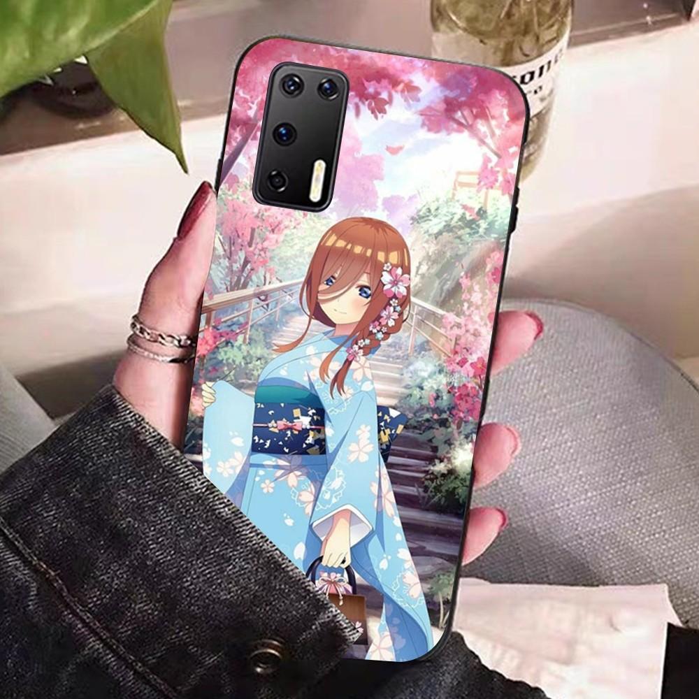 Cartoon Characters Nakano Miku Phone Case For Huawei P 8 9 10 20 30 40 50 Pro Lite Psmart Honor 10 Lite 70 Mate 20lite