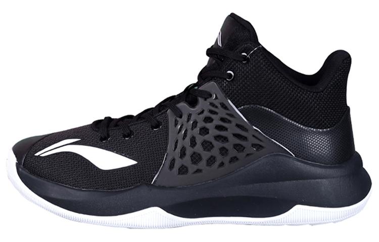 Баскетбольные кроссовки Li Ning SONIC 1 Mid top Мужские Черный Командная модель ABPP029-11 43.5