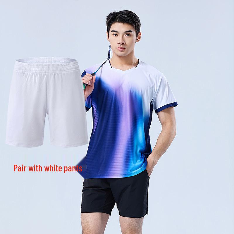 Badminton & Tennis Sports Clothing Set - Quick-Dry & Breathable for Men & Women