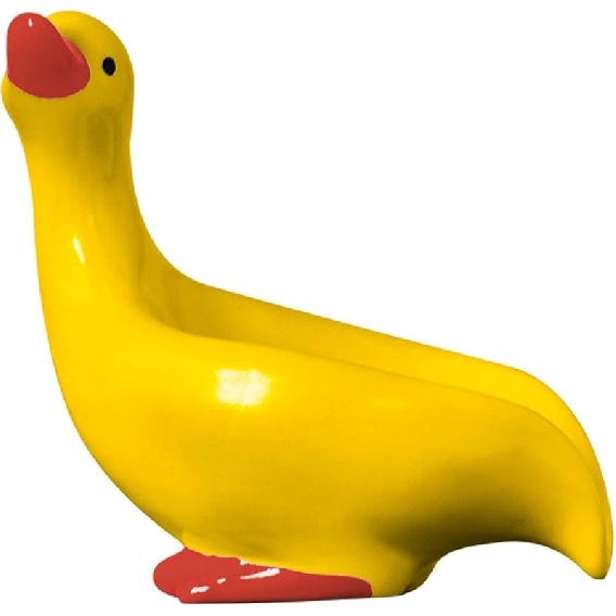 Ceramic Duck Soap Dish, Cute Animal Soap Holder, Non-Slip Shower Sponge Storage, Decorative Soap Saver, Duck-Shaped Soap Dish, Multifunctional