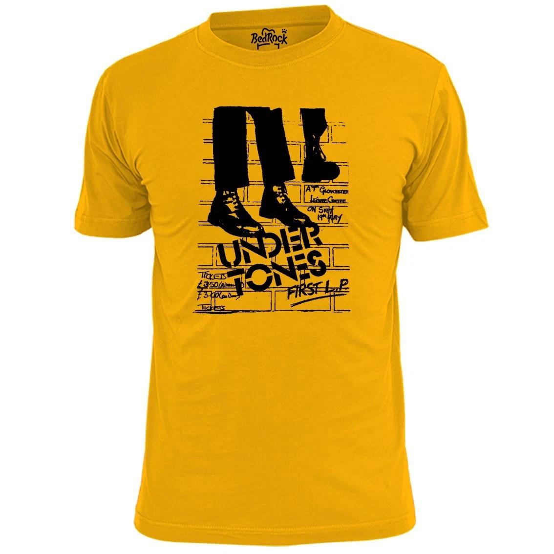 Mens Undertones Gloucester Gig Poster Punk T shirt Fergal Sharkey M