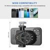   Cell Phone Cooler Fan, Dual Cold Shoe Mounts for   16Celsius15Celsius14Celsius13, Phone Cooling Fan with Refrigerating Cooling  