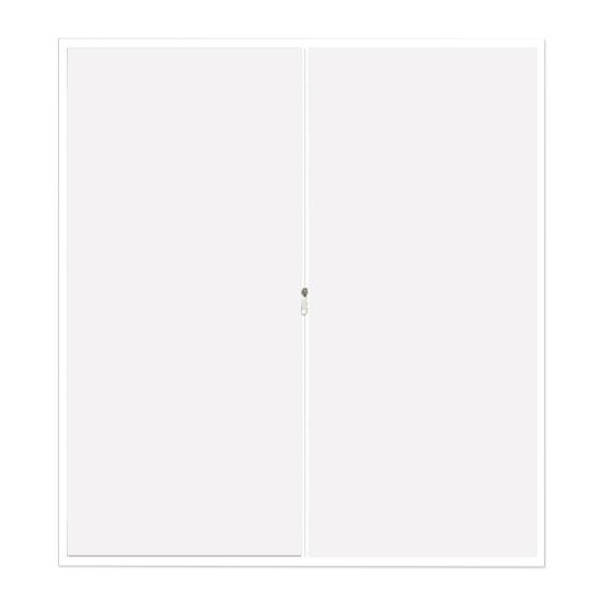 

Yousheng Window Insulation Kit with Zipper Winter Thermal Insulated Window Cover with Adhesive Tape Reusable Thick Transparent Plastic for Winterizing M