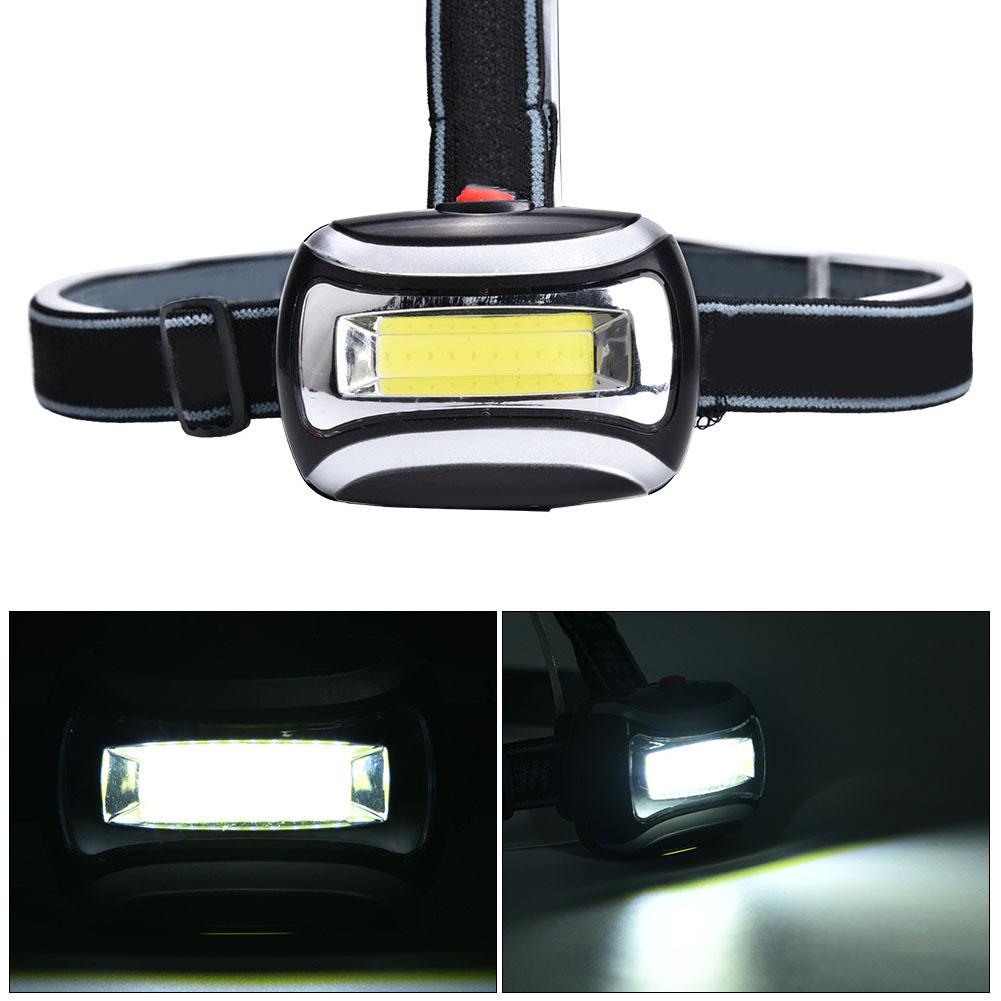 3W 800LM Mini Headlight High Bright Headlamp Long Range for Outdoor Activities Emergencyblack