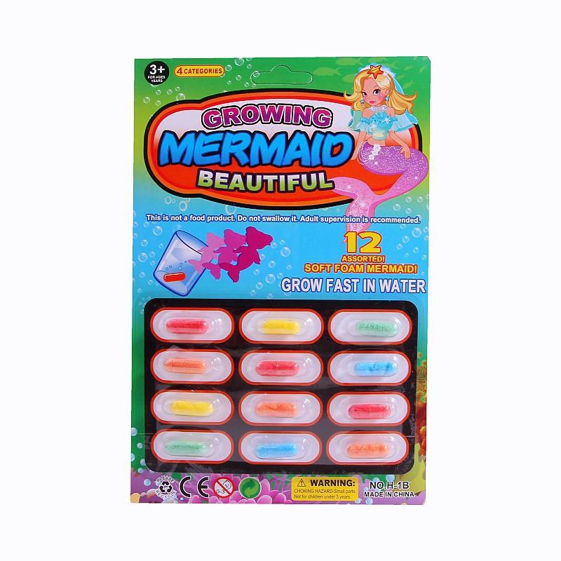 3/6pcsToy Children Water Swelling Capsule Dinosaur Marine Creatures Creative Novel Puzzle Toy Children Play Interest Cultivation