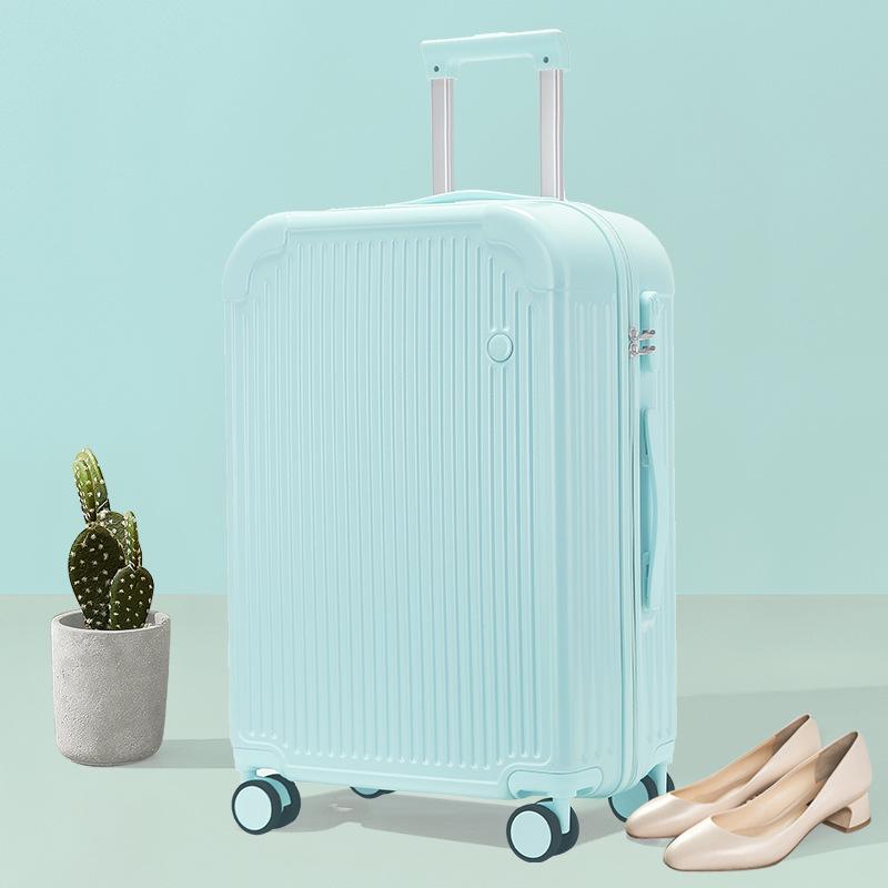 

Жіноча валіза-візок 20 або 24 на безшумних колесах - Велика місткість, міцна та безпечна, з паролем, дорожня ручна поклажа 22 inch (Up to 7 days, travel size)