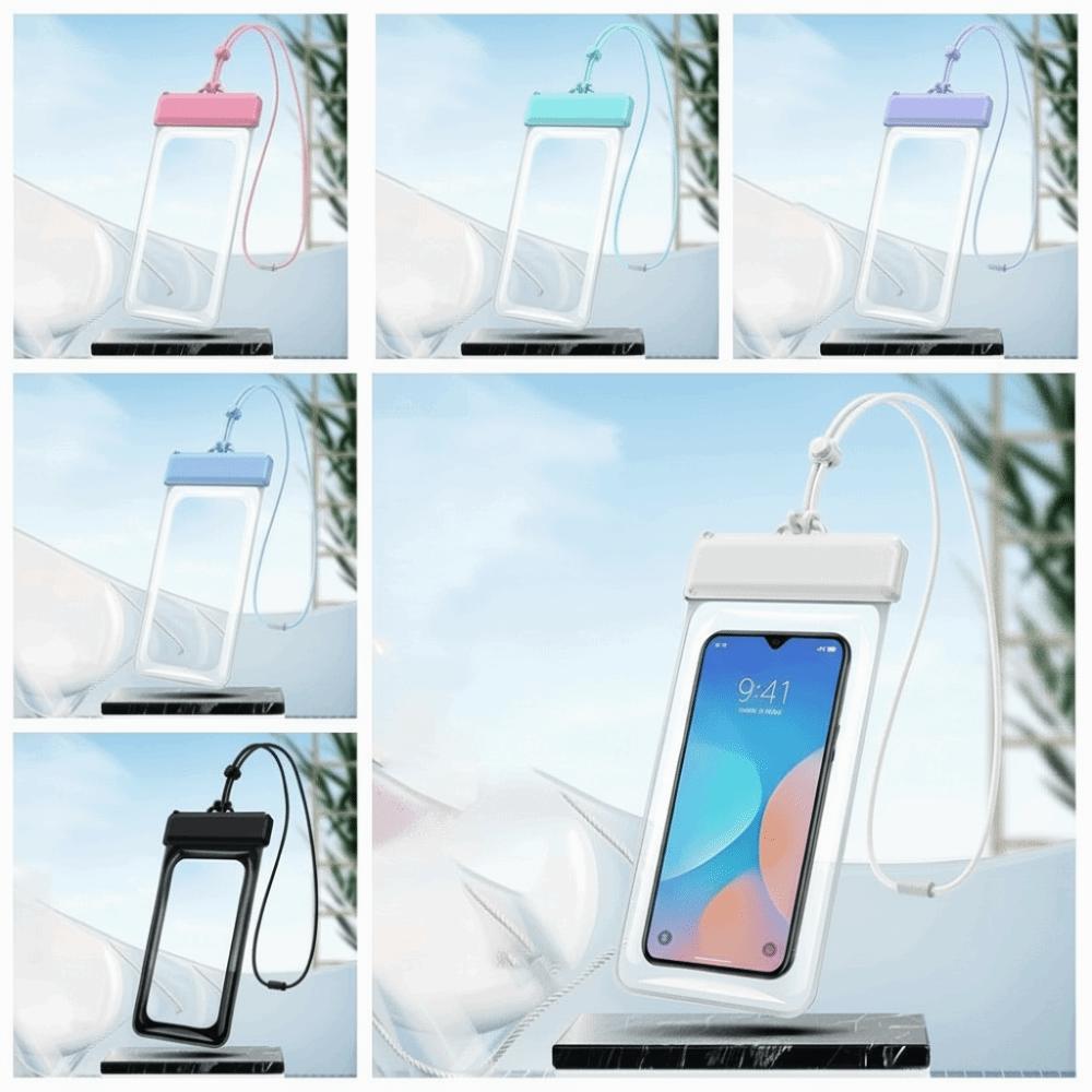 Sealed Phone Protector Pouch Floating Swimming Storage Bag Cute Waterproof Phone Bag  Rafting