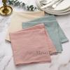 12 Pack 40x40cm Washed Cotton Napkins Soft Plain Table Linens Wedding Christmas Decor Reusable Placemats Party Dining