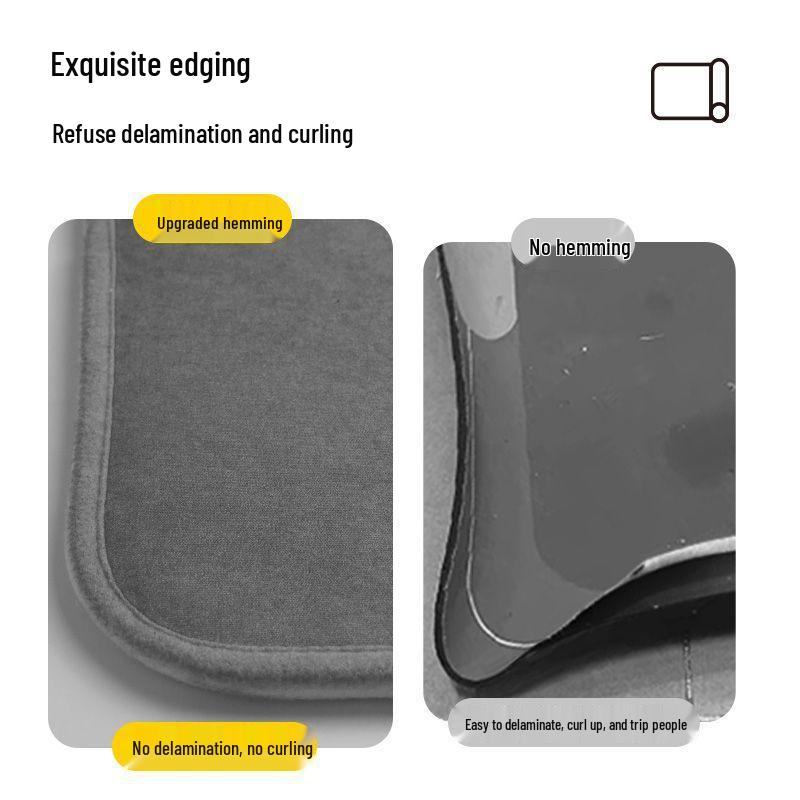 Non-slip Bathroom Absorbent Floor Mat for Toilet and Entryway