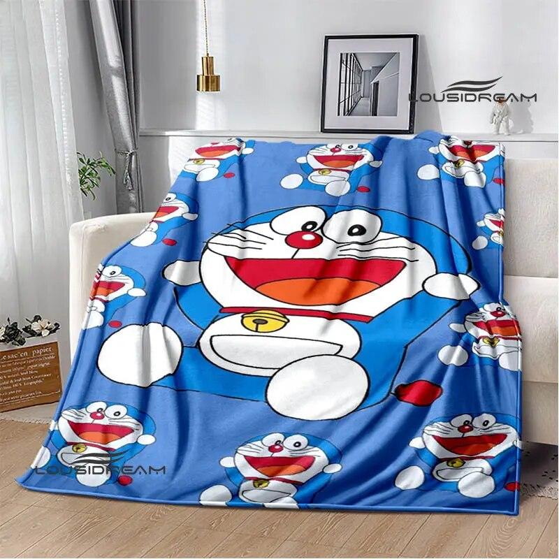 

Doraemon Cartoon Printing Blanket Flannel Warm Blanket Children s Bedroom Living Room Sofa Blanket Picnic Blanket Blanket for Gift All Seasons