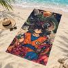 Dragon Ball Microfiber Beach Towel Quick Dry Sand Free Lightweight Beach Towels for Travel Swimming Camping