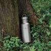 Boundless Voyage Titanium Water Bottle, Ultra-Lightweight, Wide-Mouth, Direct-Drink, for Hiking, Cycling, Sports, and Outdoor Activities, Camping, and