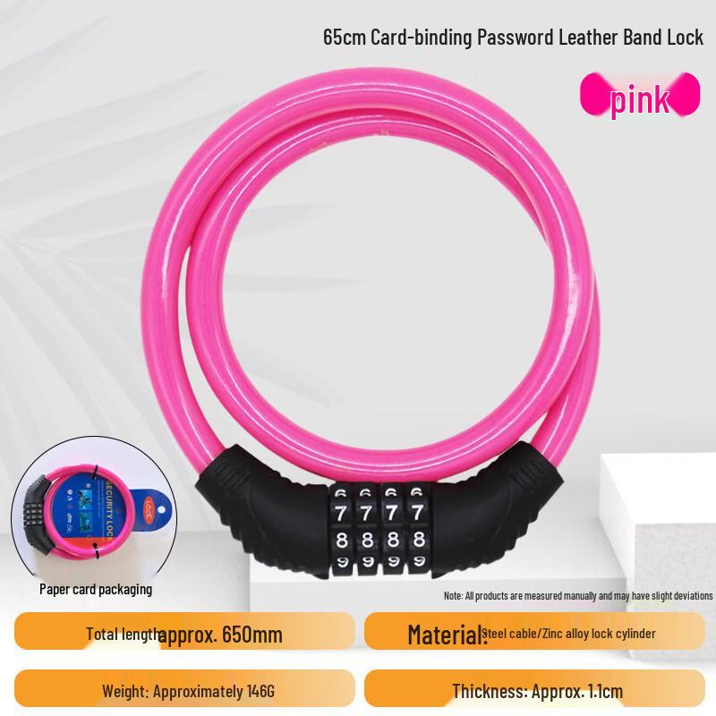 Lishi 4-Digit Combination Bicycle Lock
