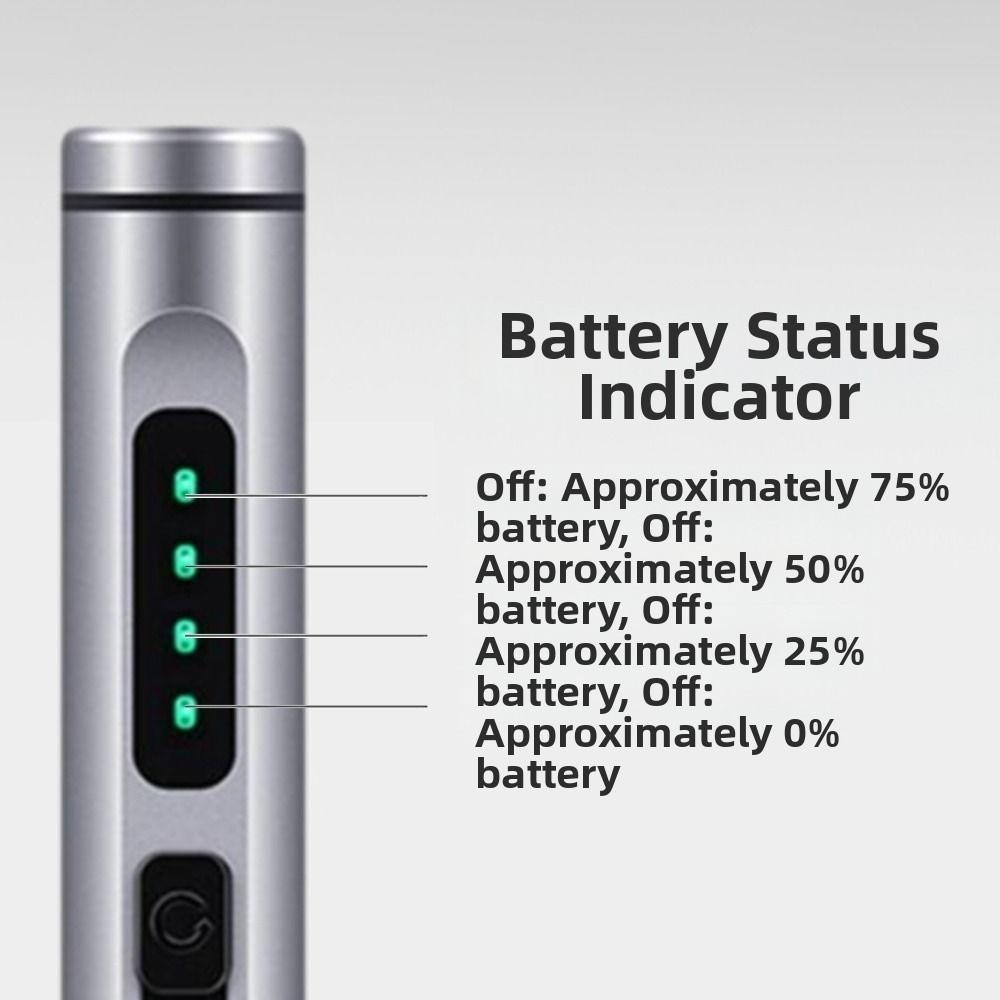 with 48 Magnetic Bits Cordless Screwdriver 50-in-1 Electric Tool Kit Electric Screwdriver Set