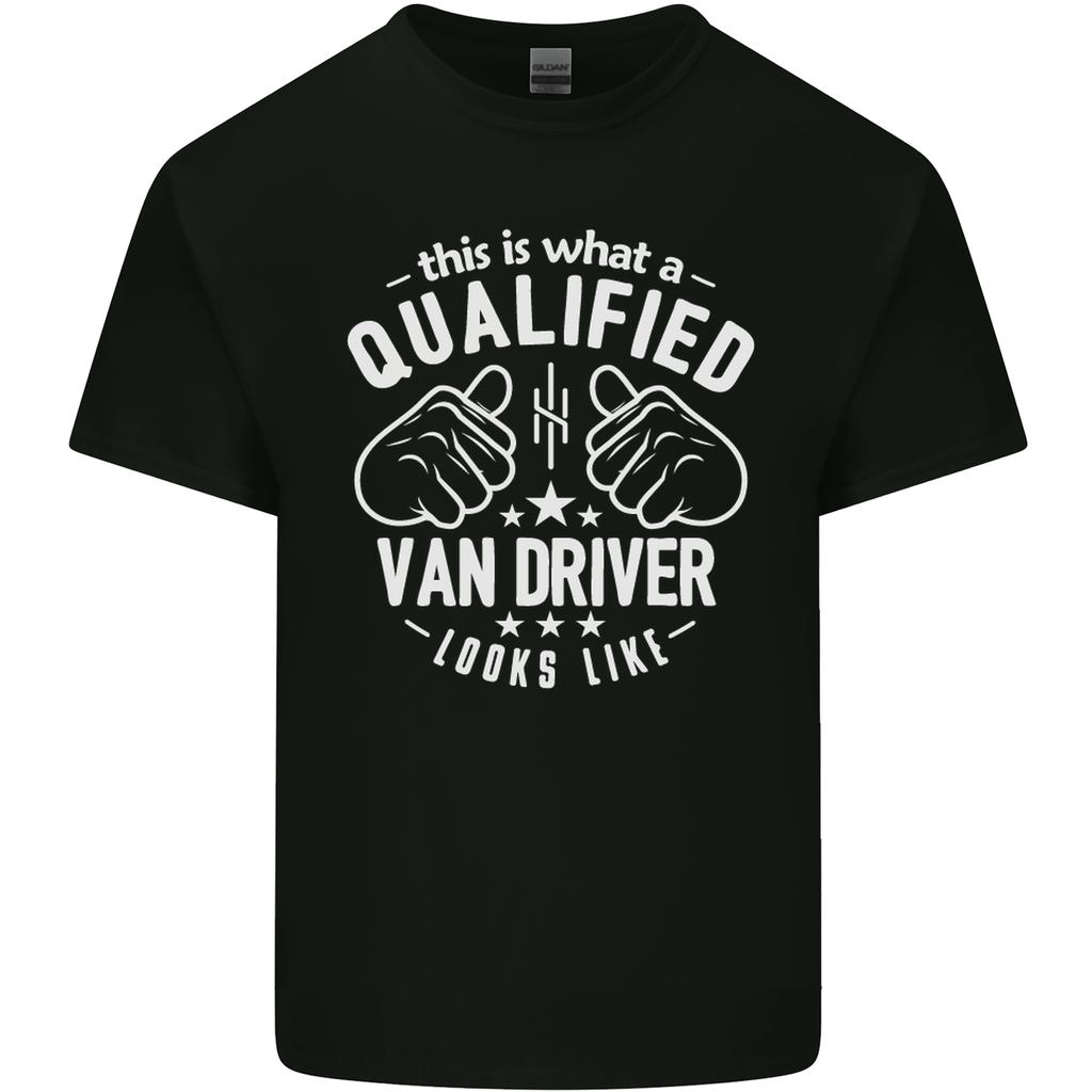 A Qualified Van Driver Looks Like Unisexs Light Cotton Tshirt