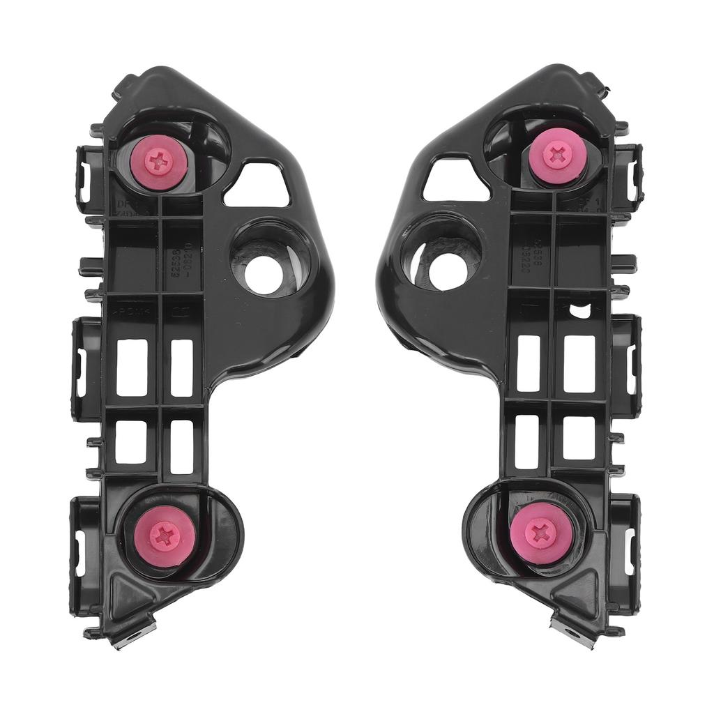2 Pcs Front Bumper Bracket Retainer 52536‑33060 Beam Hold Mount Support Replacement for Camry 2018 To 2021