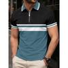 Summer Men's New Casual Polo Shirt Short-sleeved Office Fashion Men's T-shirt Breathable Polo Men's Clothing