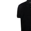 Emporio Armani Solid Color Buttoned Short Sleeve Polo Shirt Men Tops Black 3R1FG4-1JTKZ-0079