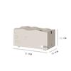 Desktop Tissue Box New Living Room High-end Light Luxury Elastic Support Paper Storage Bedroom Bedside Artistic Spring Paper Box