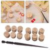 Parking Bobbins Thread Laying Tool,Cord Management for Needlepoint Embroidery Handmade