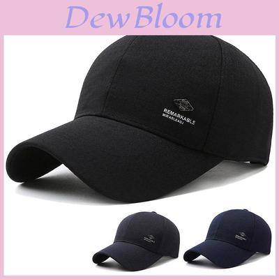 Cotton Baseball Cap With Sun Protection Adjustable For Outdoor Casual Men