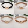 2022 Metal Butterfly Clasp Belt With Vintage Simple Decoration For Women